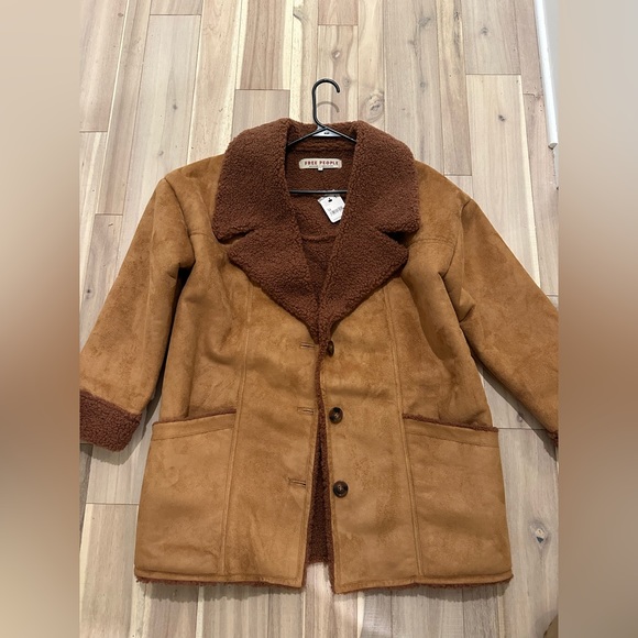 Free People Jackets & Blazers - NWT Free People suede jacket, M